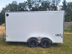 2026 EZ Hauler 7x14 Enclosed Trailer – Aluminum – 7K GVWR – Ramp Door