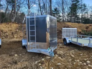 2026 EZ Hauler 7x16 Enclosed Trailer – Contractor Package (7K GVWR)