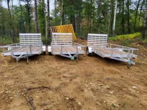 2025 Mission 80x12 Utility Trailer w/ Ramp (3K GVWR)