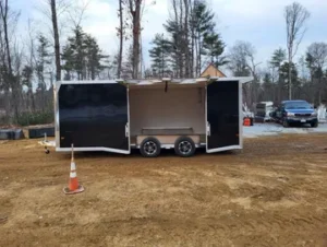 2026 EZ Hauler 8.5x24 Enclosed Car Hauler – Aluminum – 9,990 GVWR