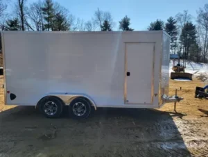 2026 EZ Hauler 7x16 UTV/Cargo Enclosed Trailer (7K GVWR)